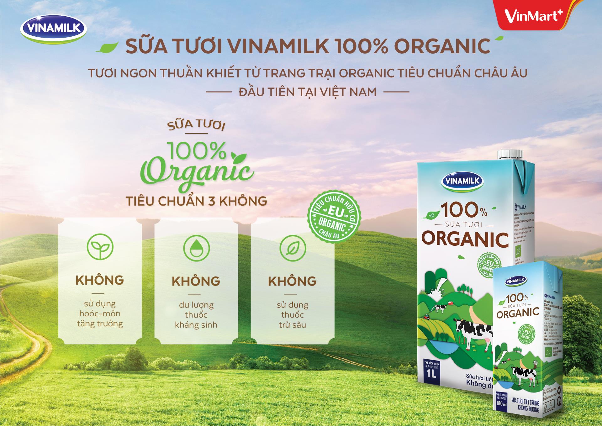 sua tuoi vinamilk organic1